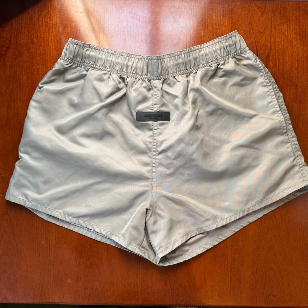 Fear of God Essentials Silver Shorts